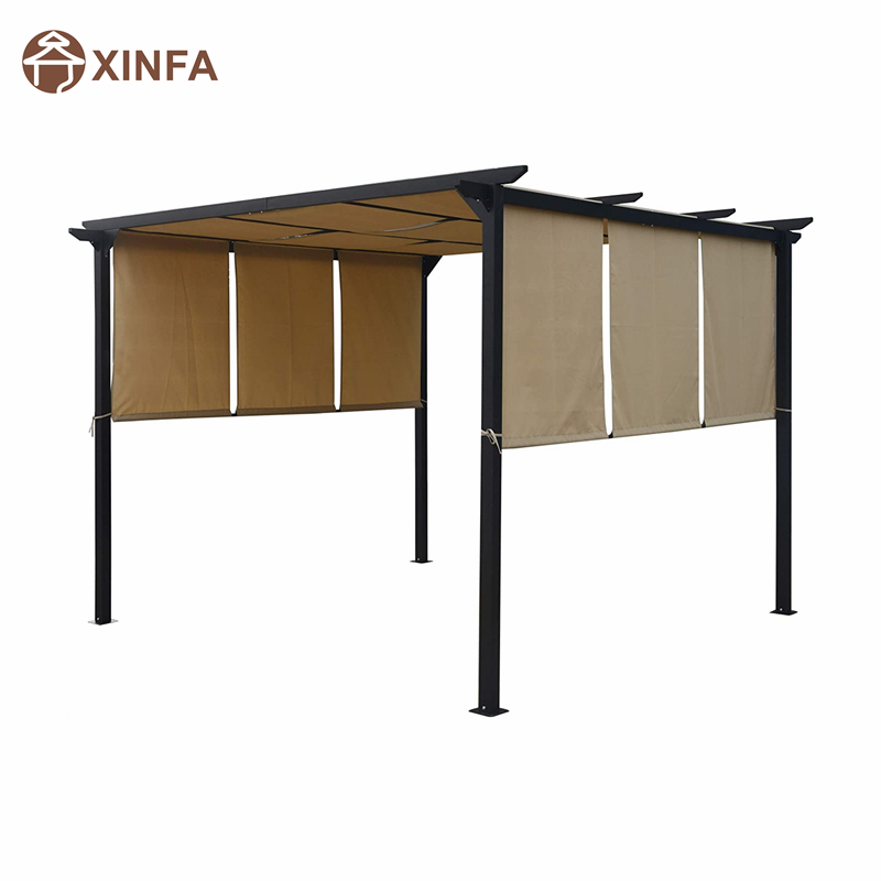 10 \\\\ \'x 10 \\\\\' Al aire libre Ripola Gazebo carpa Home Dione acero al aire libre enmarcado, marrón